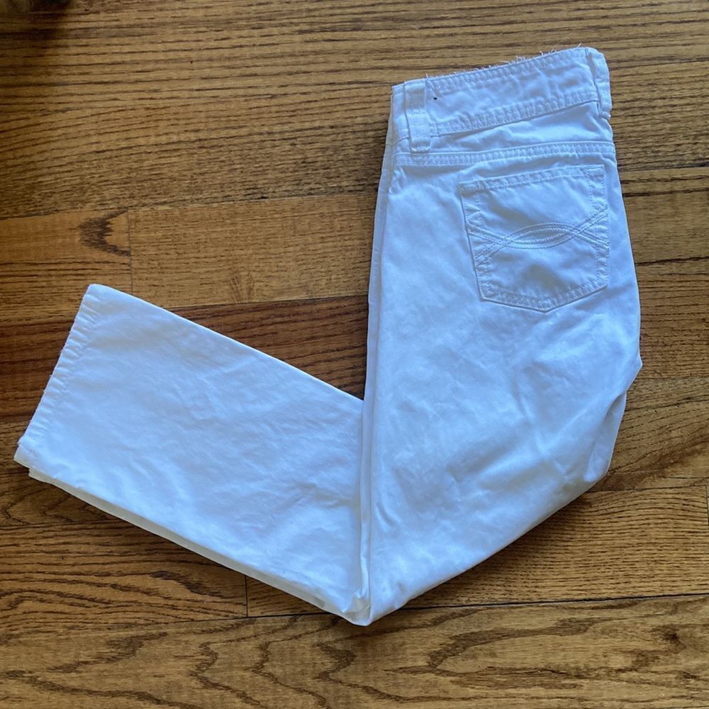 Abercrombie & Fitch 100% Cotton Mid-Rise Five Pocket Straight Leg Jeans Size 4 - Picture 11 of 12